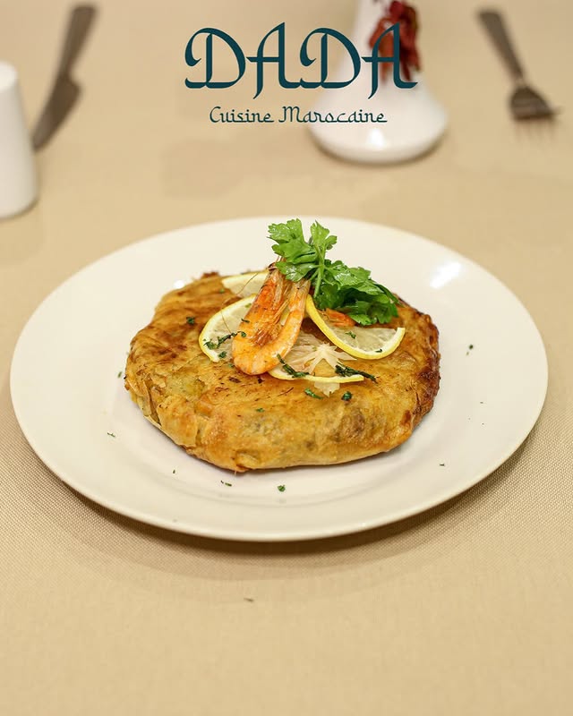 Pastilla aux fruits de mer